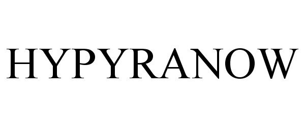 Trademark Logo HYPYRANOW