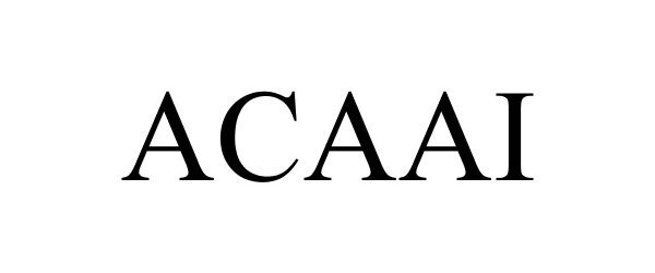 Trademark Logo ACAAI