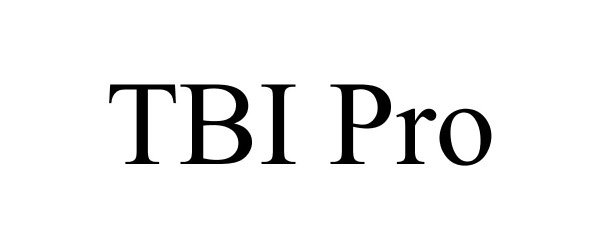 Trademark Logo TBI PRO