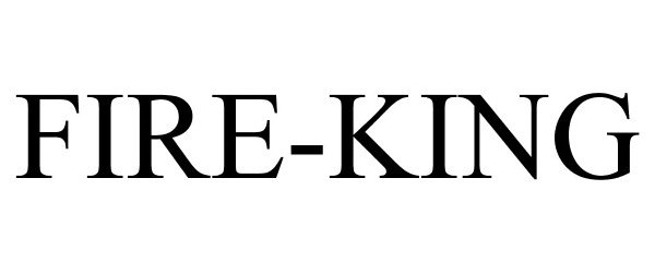 Trademark Logo FIRE-KING