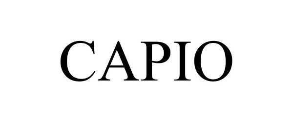 Trademark Logo CAPIO