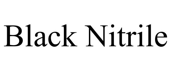  BLACK NITRILE