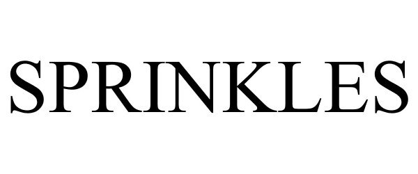 Trademark Logo SPRINKLES