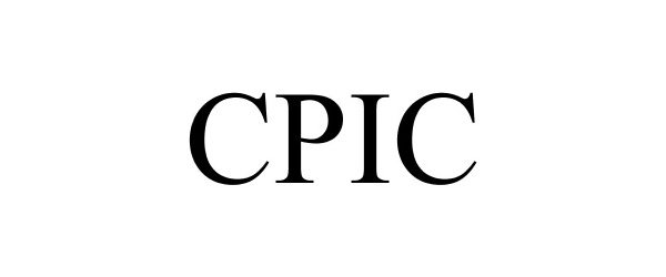Trademark Logo CPIC