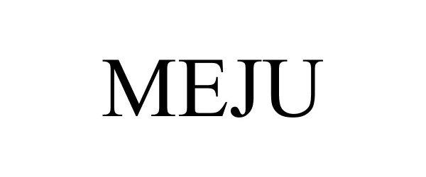 Trademark Logo MEJU