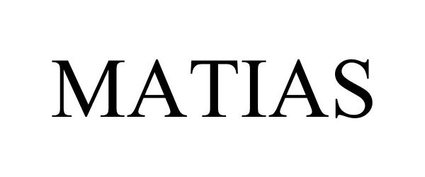 Trademark Logo MATIAS