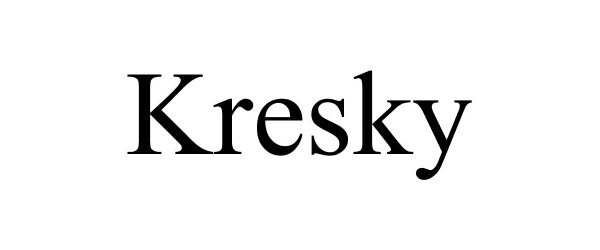 Trademark Logo KRESKY