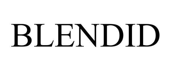  BLENDID