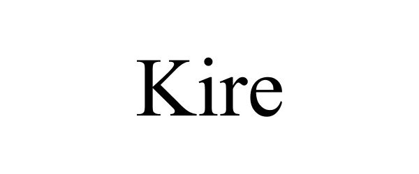 Trademark Logo KIRE