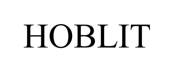 Trademark Logo HOBLIT