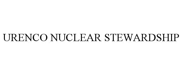  URENCO NUCLEAR STEWARDSHIP