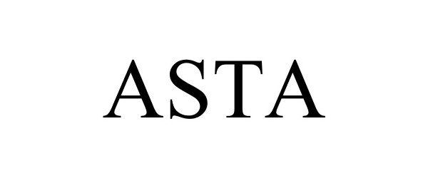 Trademark Logo ASTA