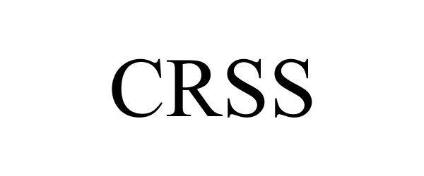 Trademark Logo CRSS