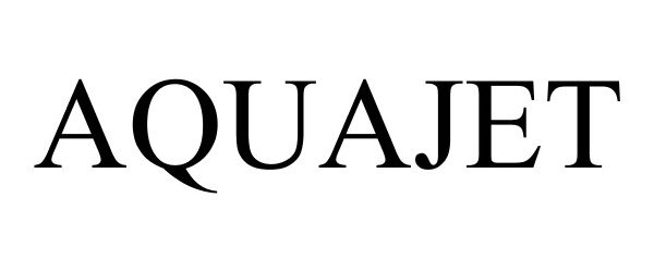 Trademark Logo AQUAJET