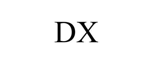 Trademark Logo DX