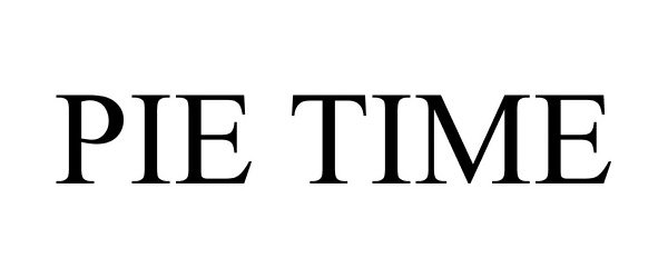 Trademark Logo PIE TIME