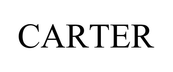 Trademark Logo CARTER