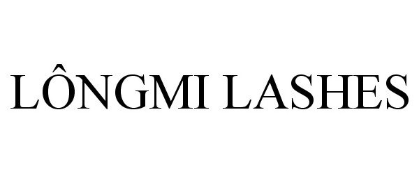 Trademark Logo LÔNGMI LASHES