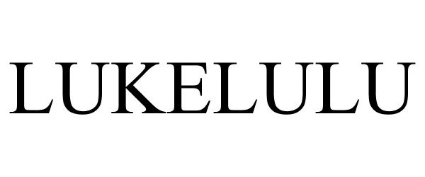 Trademark Logo LUKELULU
