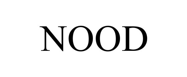 Trademark Logo NOOD