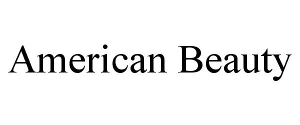 Trademark Logo AMERICAN BEAUTY