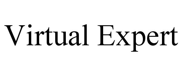 Trademark Logo VIRTUAL EXPERT