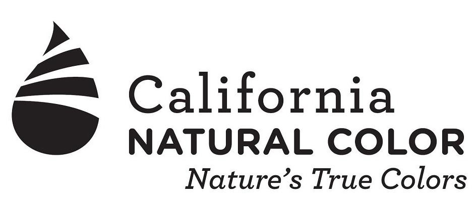 Trademark Logo CALIFORNIA NATURAL COLOR NATURE'S TRUE COLORS