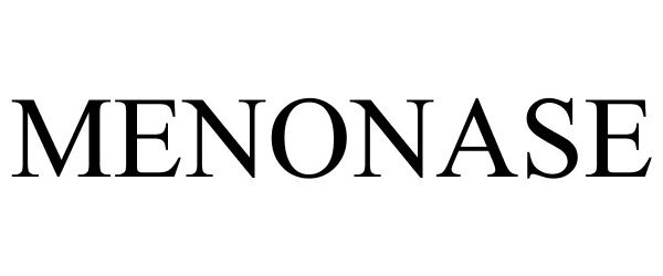 Trademark Logo MENONASE