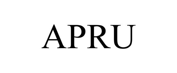 Trademark Logo APRU