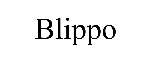 Trademark Logo BLIPPO