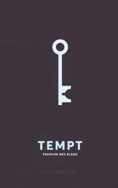Trademark Logo TEMPT PREMIUM RED BLEND WINE SOCIETY