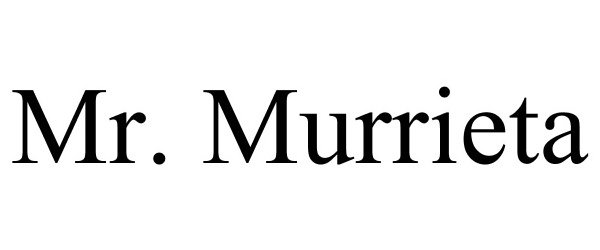 Trademark Logo MR. MURRIETA