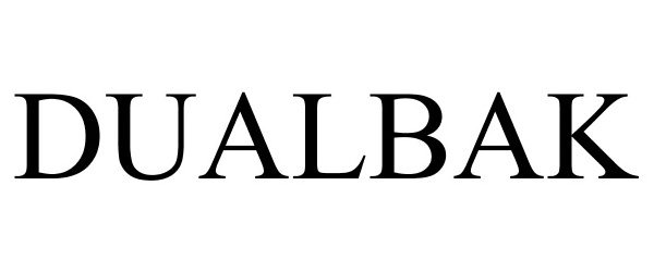 Trademark Logo DUALBAK