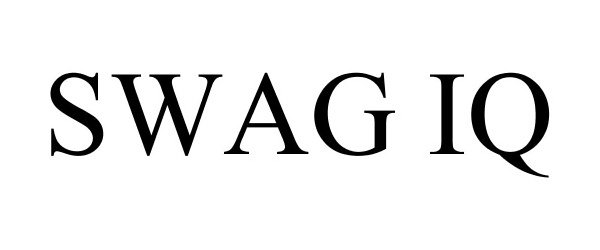 Trademark Logo SWAG IQ