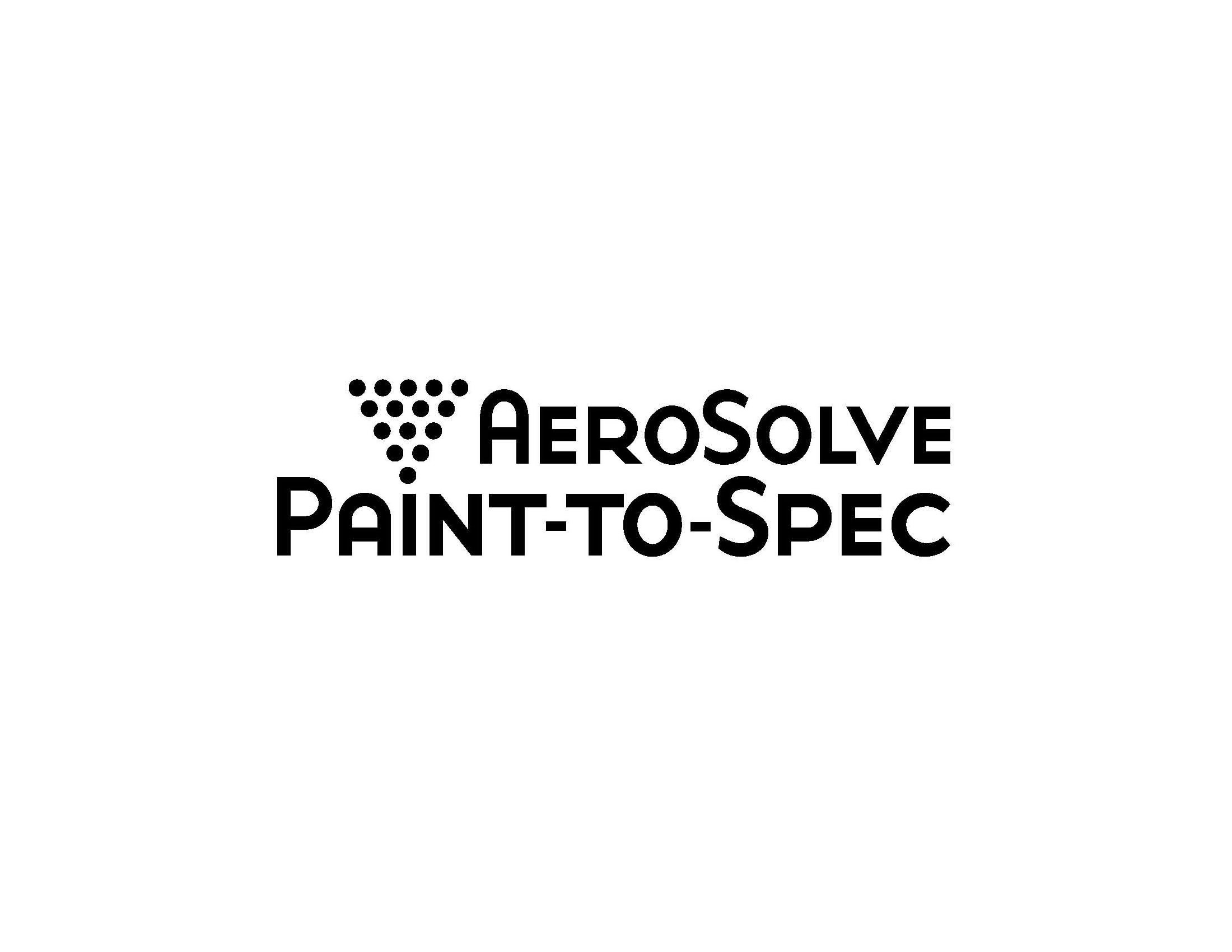 Trademark Logo AEROSOLVE PAINT-TO-SPEC