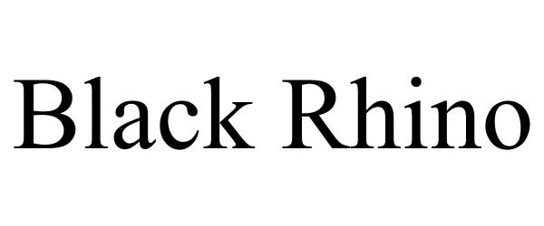 Trademark Logo BLACK RHINO