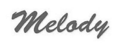 Trademark Logo MELODY