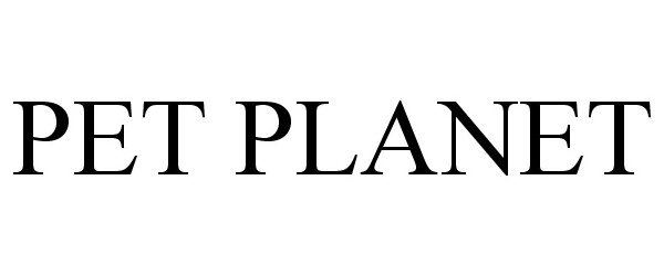 Trademark Logo PET PLANET