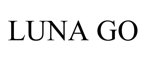 Trademark Logo LUNA GO