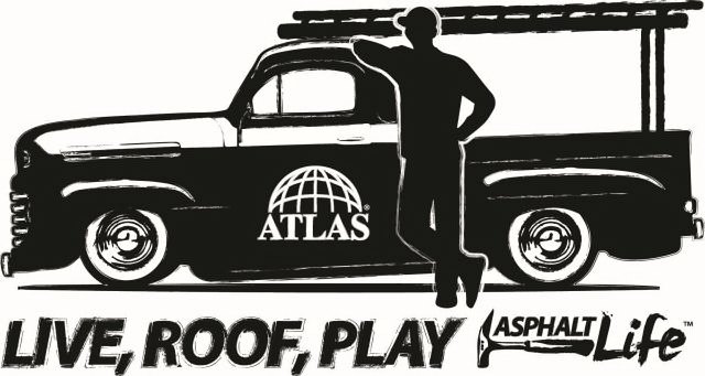 Trademark Logo ATLAS, LIVE, ROOF, PLAY, ASPHALT, LIFE