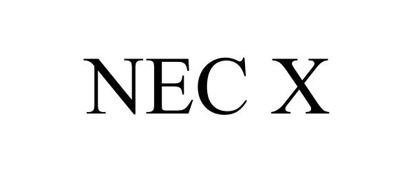  NEC X