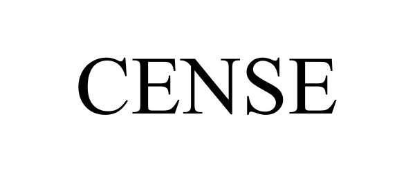 Trademark Logo CENSE