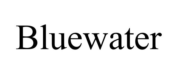 Trademark Logo BLUEWATER