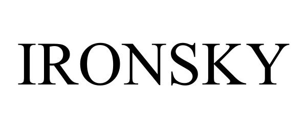 Trademark Logo IRONSKY