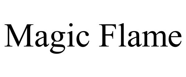 Trademark Logo MAGIC FLAME