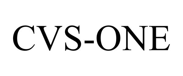 Trademark Logo CVS-ONE