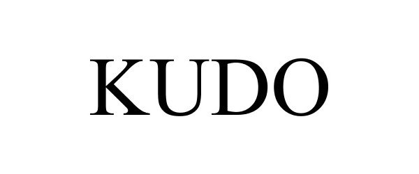 Trademark Logo KUDO