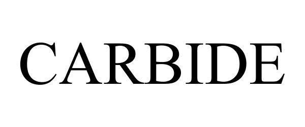 Trademark Logo CARBIDE