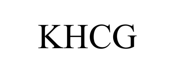 Trademark Logo KHCG