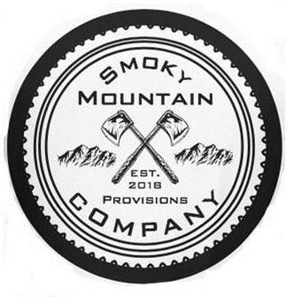 Trademark Logo SMOKY MOUNTAIN PROVISIONS COMPANY EST. 2018